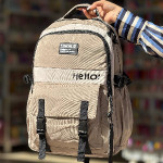 کیف ساده hello پسرانه کرمی