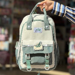 کیف دستی دخترانه سفید/سبز