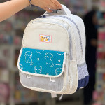 کیف گربه سفید/آبی
