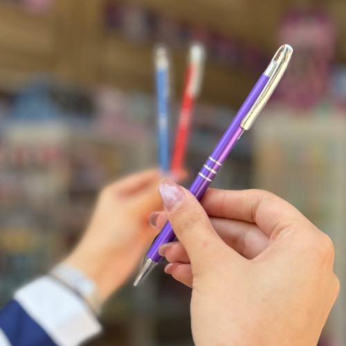 مداد نوکی 0.5 ساده سه خط بنفش