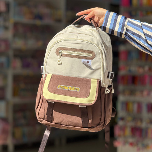 کیف ساده fashlon bag قهوه ای
